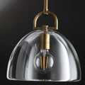 Fulcram Modern Dome Crystal Pendant Light - Camilalamps - CAM1465