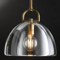 Fulcram Modern Dome Crystal Pendant Light - Camilalamps - CAM1465