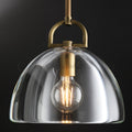 Fulcram Modern Dome Crystal Pendant Light - Camilalamps - CAM1465
