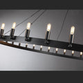 Camina Vintage Filament Two - tier Chandelier38''D 50''D 63''D 73''D - Camilalamps - CA - DL - KA009