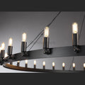 Camina Vintage Filament Two - tier Chandelier38''D 50''D 63''D 73''D - Camilalamps - CA - DL - KA009