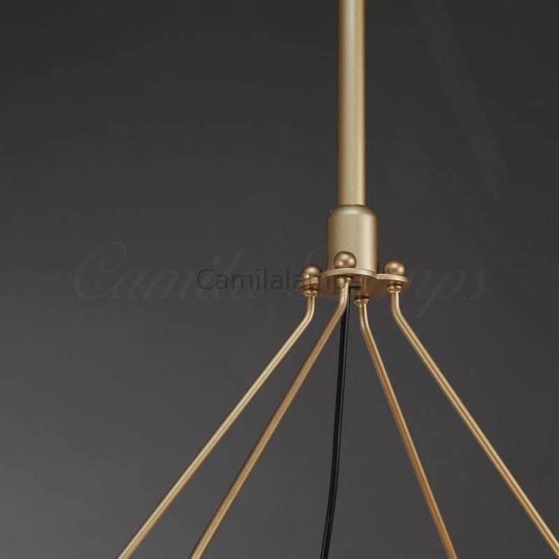 Camina Rectangular Chandelier 41", 52" - Camilalamps - CAM1177