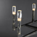 Thaddeas Hand - Forged Metal Linear Chandelier - Camilalamps - CAM1613