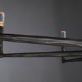 Thaddeas Hand - Forged Metal Round Chandelier - Camilalamps - CAM1626