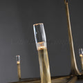 Thaddeas Hand - Forged Metal Round Chandelier - Camilalamps - CAM1626