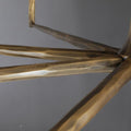 Thaddeas Hand - Forged Metal Round Chandelier - Camilalamps - CAM1626