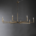 Thaddeas Hand - Forged Metal Round Chandelier - Camilalamps - CAM1625