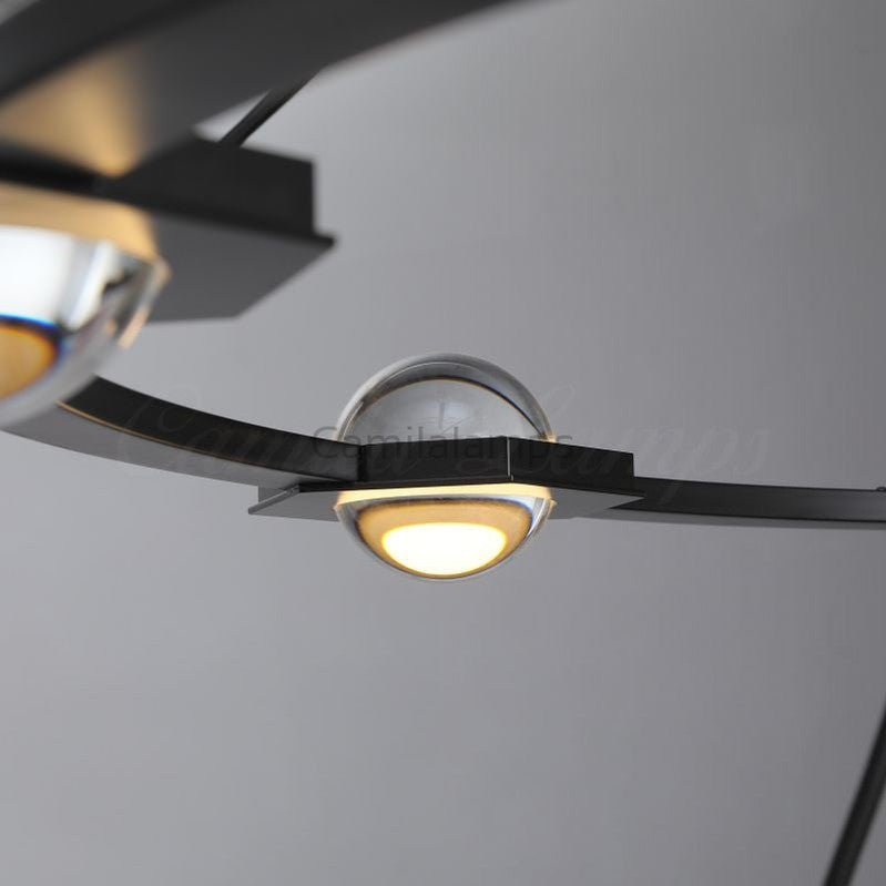 Eclatamt Planet Modern Round Chandelier - Camilalamps - CAM1434