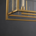 Baker Modern Rectangular Chandelier 54