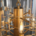 Bonington Prism Crystal Round & Linear Chandelier - Camilalamps - CAM1485