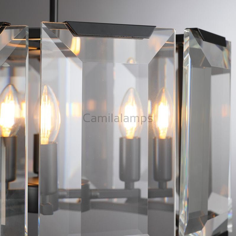 Harlew Crystal Round Chandelier - Camilalamps - CA - HER - CH - CH0210