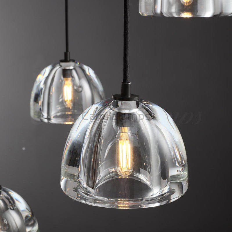 Hemispheae Modern Crystal Chandelier 36", 48", 60" - Camilalamps - CAM1649