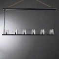 Paricia Glass Linear Chandelier 49