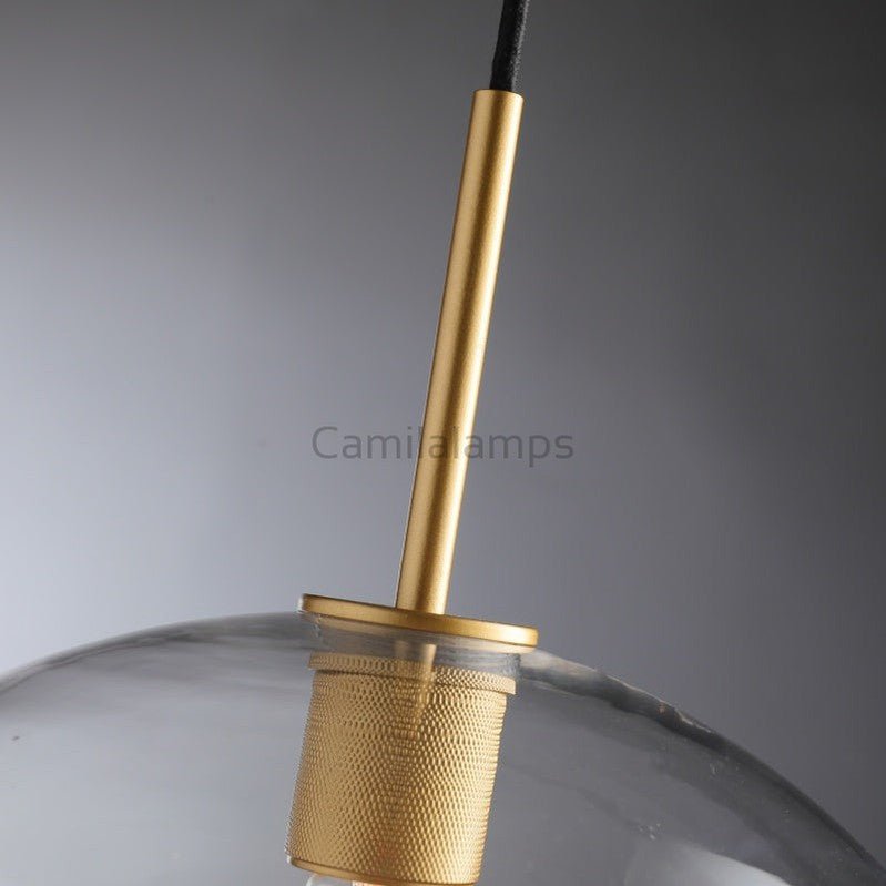 Utilitaive Spherical Modern Glass Island Pendant Light 8", 11", 14" - Camilalamps - CAD05084