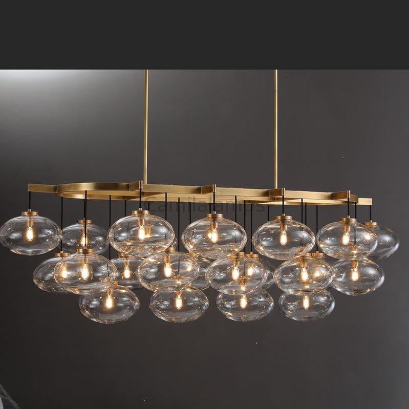 Cabrlet Linear Chandelier 72" - Camilalamps - CA - SE2023 - C1070
