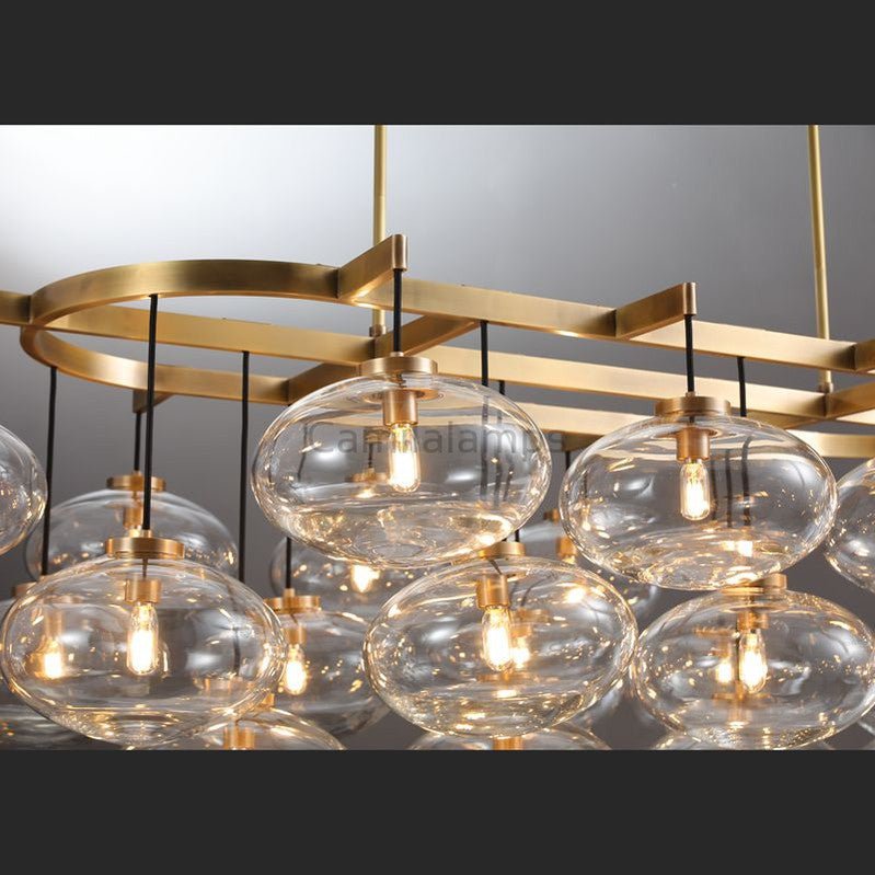 Cabrlet Linear Chandelier 72" - Camilalamps - CA - SE2023 - C1070