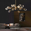 Isaro Faceted Oval Chandelier For Living Room - Camilalamps - CA - CPSX0928 - 42