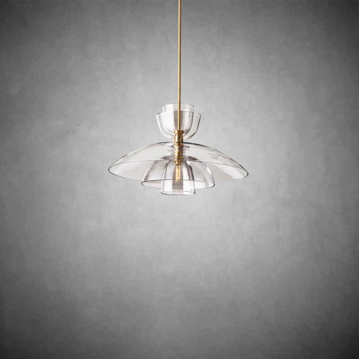 Blum Glass Cloche Grand Pendant - Camilalamps - CA - CH6031