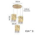 Kubiak Crystal Pendant Chandelier - Camilalamps - CAA - 10008A4