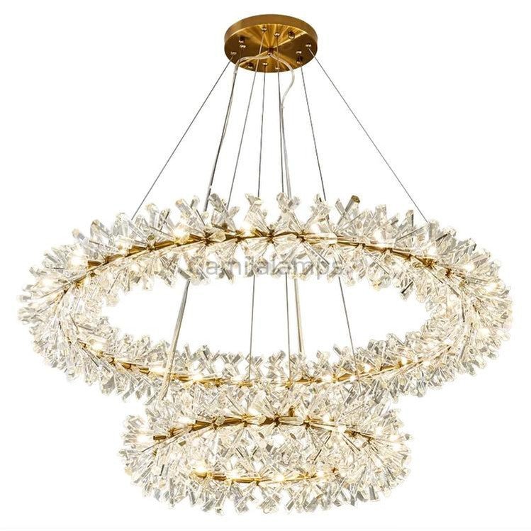 Kylia Ring Crystal Chandelier - Camilalamps - CA - A - 626