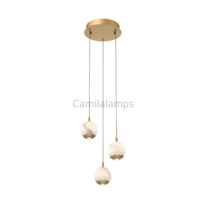 Kimma Round LED Pendant - Camilalamps - CA - AM2024 - C3456