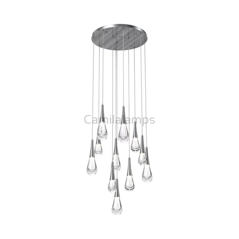 Dolores Round Chandelier - Camilalamps - CA - LRRC - 12