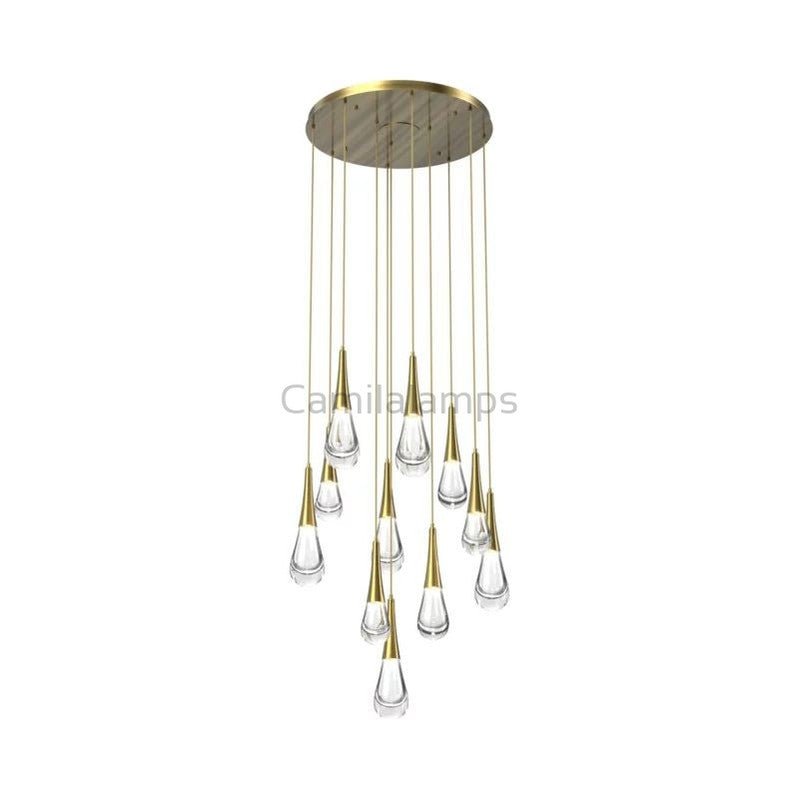 Dolores Round Chandelier - Camilalamps - CA - LRRC - 10