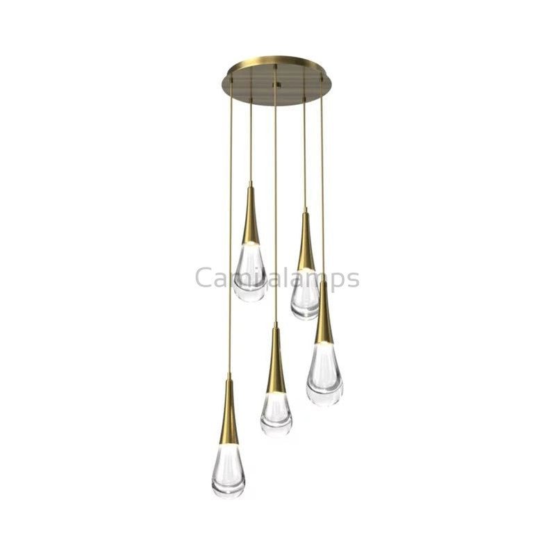 Dolores Round Chandelier - Camilalamps - CA - LRRC - 4