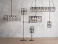 La Cage Rectangular Chandelier - Camilalamps - CA - 636H140
