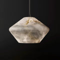 Larry Alabaster Simple Bedside Modern Pendant Light - Camilalamps - VIA - 1539
