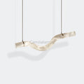 Alabaster Curved Chandelier - Camilalamps - Alabaster - 00811