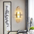 Melang Alabaster Wall Sconce 28”H - Camilalamps - CA - ALA - W - 5