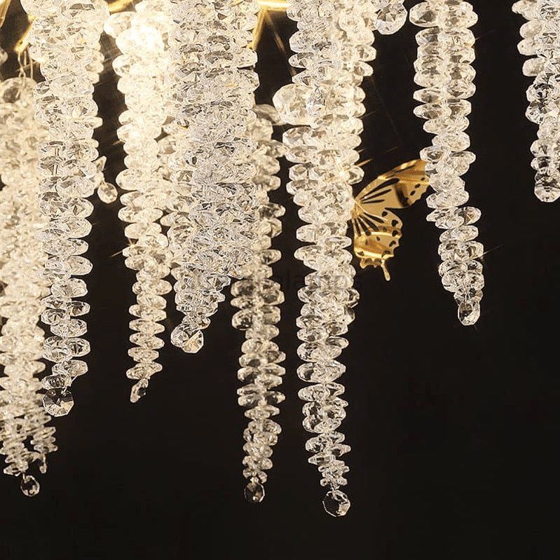 Modern Snowflake Crystal Branch Chandelier - Camilalamps - CA - ILM1263