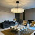 Marigan Elegant Round K9 Crystal Chandelier 36