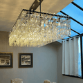 Marigan Elegant Rectangular K9 Crystal Chandelier 60