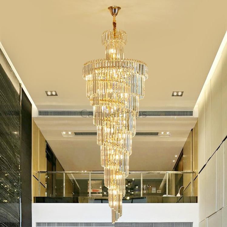 Danilo Multiple Tier Crystal Chandelier - Camilalamps - CA - A - 553