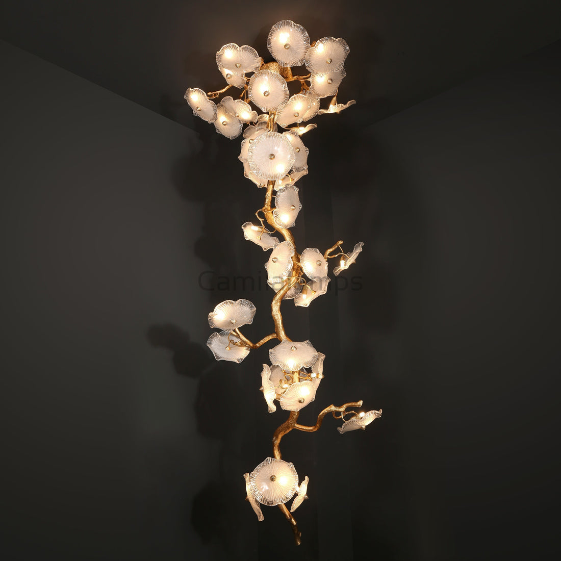 Modern Luxury Branch Chandelier For Staircase - Camilalamps - Bela - BR2023 - FL002