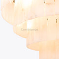 Modern Alabaster Tiered Chandelier - Camilalamps - Moder - 2086 - Copp - Dia 1 - 3