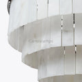 Modern Alabaster Tiered Chandelier - Camilalamps - Moder - 2086 - Copp - Dia 1 - 3