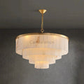 Modern Alabaster Tiered Chandelier - Camilalamps - Moder - 2086 - Copp - Dia 8 - 1