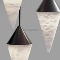 Modern Alabaster Cone Cluster Chandelier - Camilalamps - Moder - 1316 - 9 Lig - 2