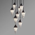 Modern Alabaster Cone Cluster Chandelier - Camilalamps - Moder - 1316 - 9 Lig - 2