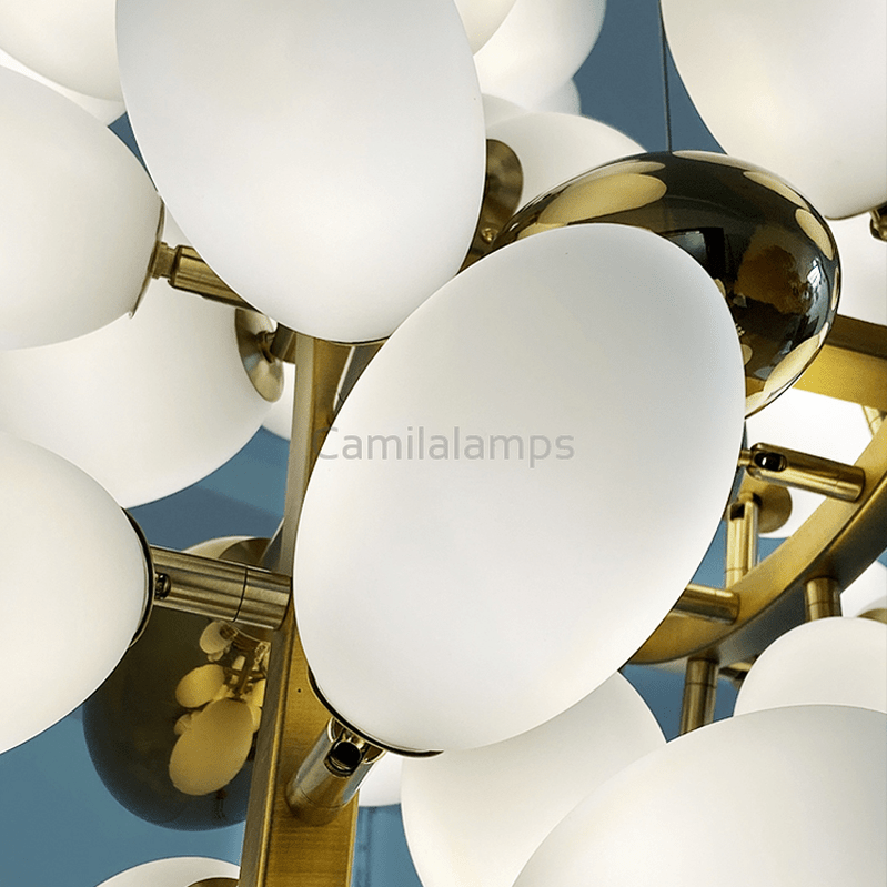 Modern Artistic Linear Elegant Grape Extra Large Chandelier - Camilalamps - CA - 0024