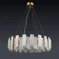 Moira Alabaster Round Chandelier - Camilalamps - Moira - 1312 - D23