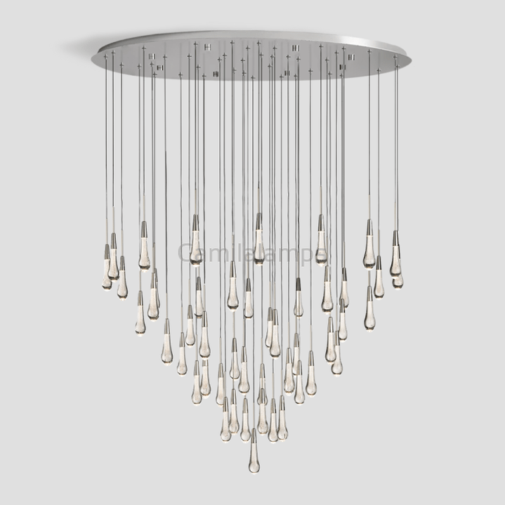 Solitaire Round Chandelier 17"24"36"58" - Camilalamps - SOLI36 - 3N