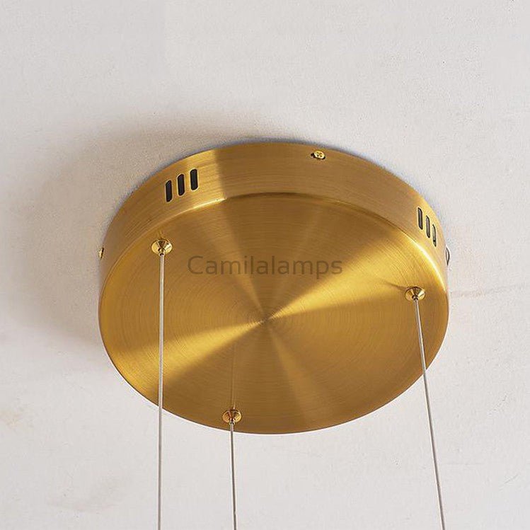 Nolan Halo Crystal Chandelier - Camilalamps - CA - A - 618