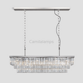 Falria 3 - Tier Crystal Rectangular Chandelier - Camilalamps - CA - LI2024 - C5712