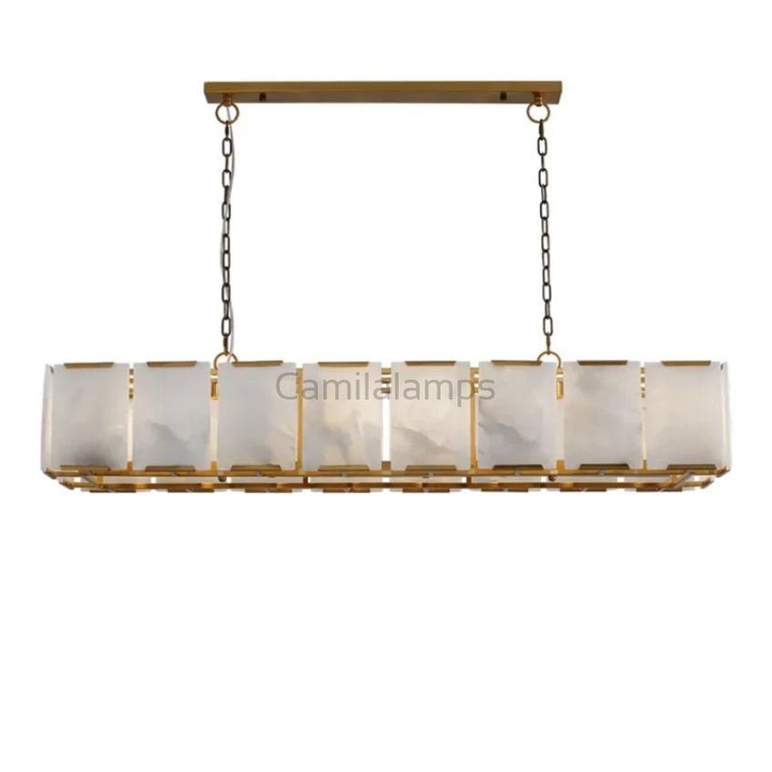 Odin Rectangle Chandelier - Camilalamps - CA - TPRecC - 051