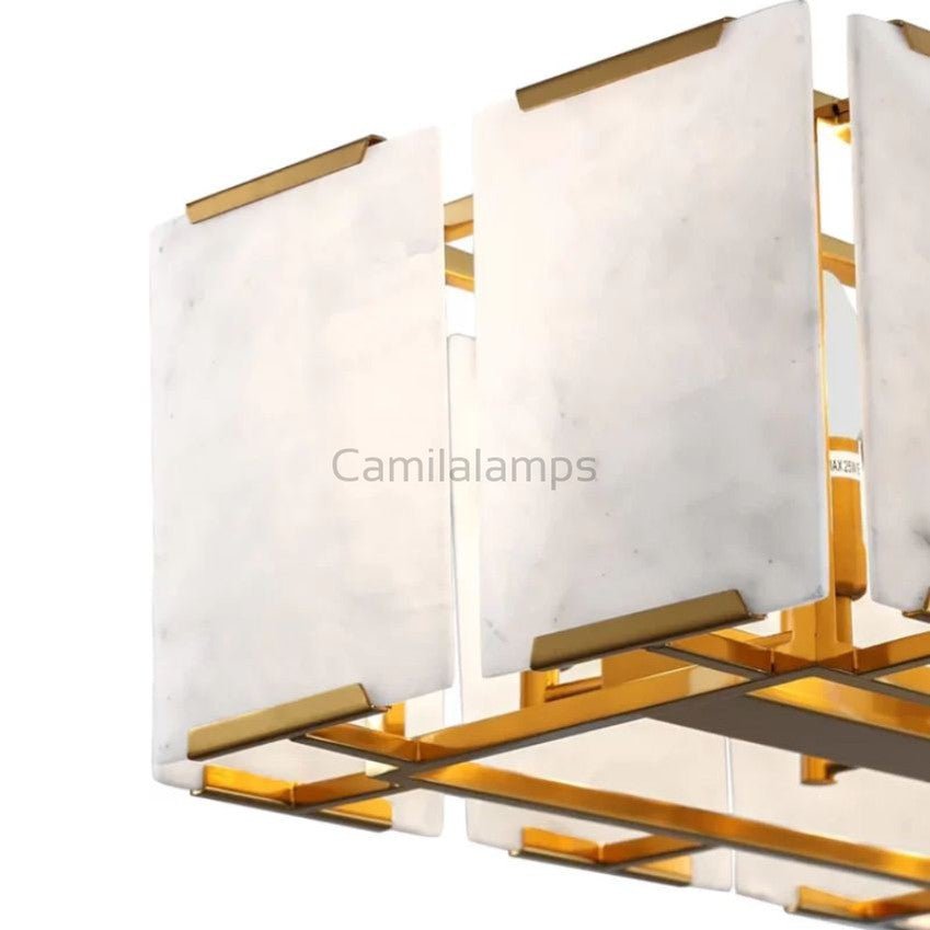 Odin Rectangle Chandelier - Camilalamps - CA - TPRecC - 054