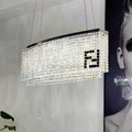 Olive Oval Crystal Chandelier - Camilalamps - CA - M - 214